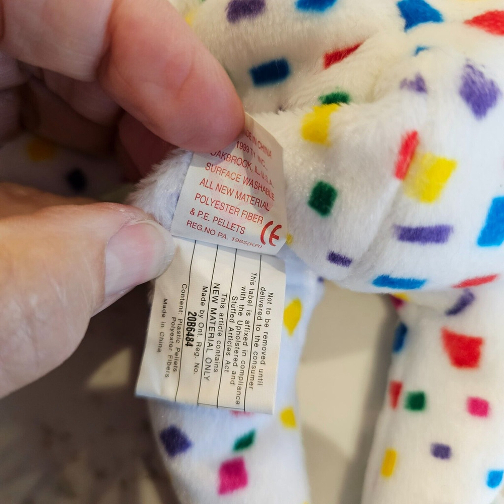 TY 2K The Bear TY beanie baby - Picture 9 of 10